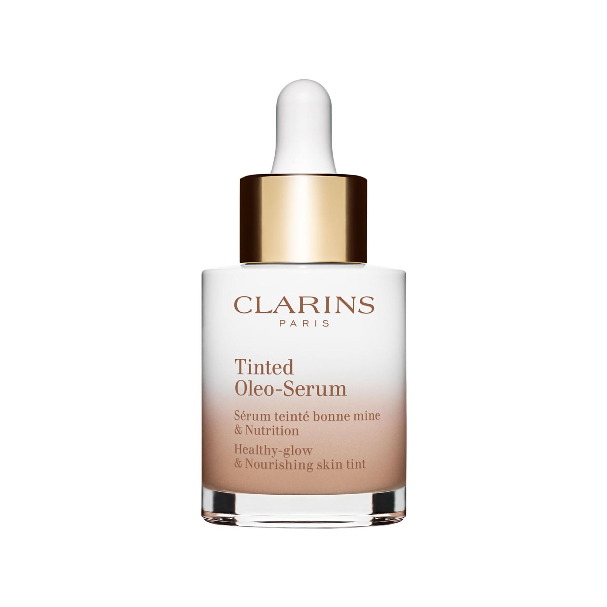 CLARINS TINTED OLEO-SERUM Tinted Oleo-Serum - Nährendes, getöntes Serum für einen gepflegten Teint