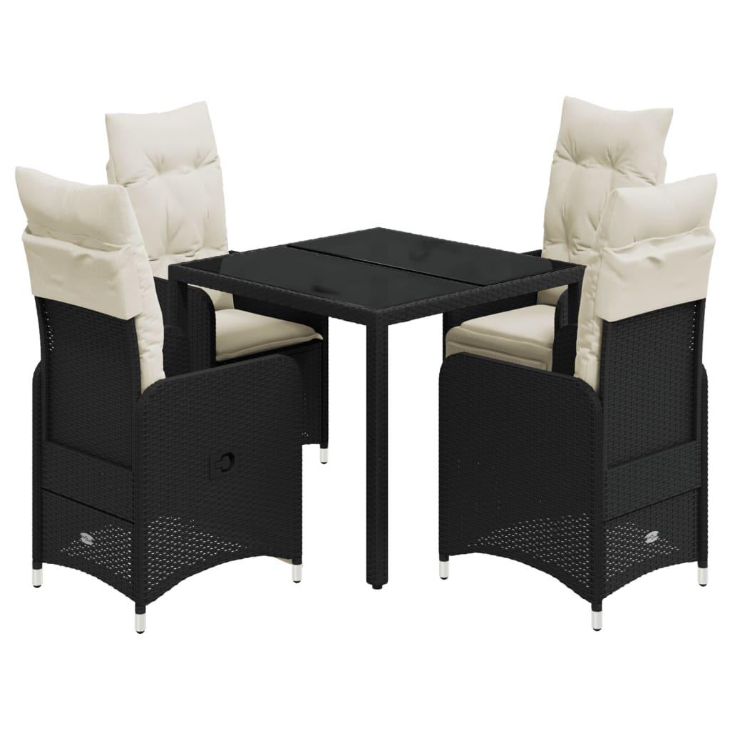 VidaXL Bistro set poly-rattan