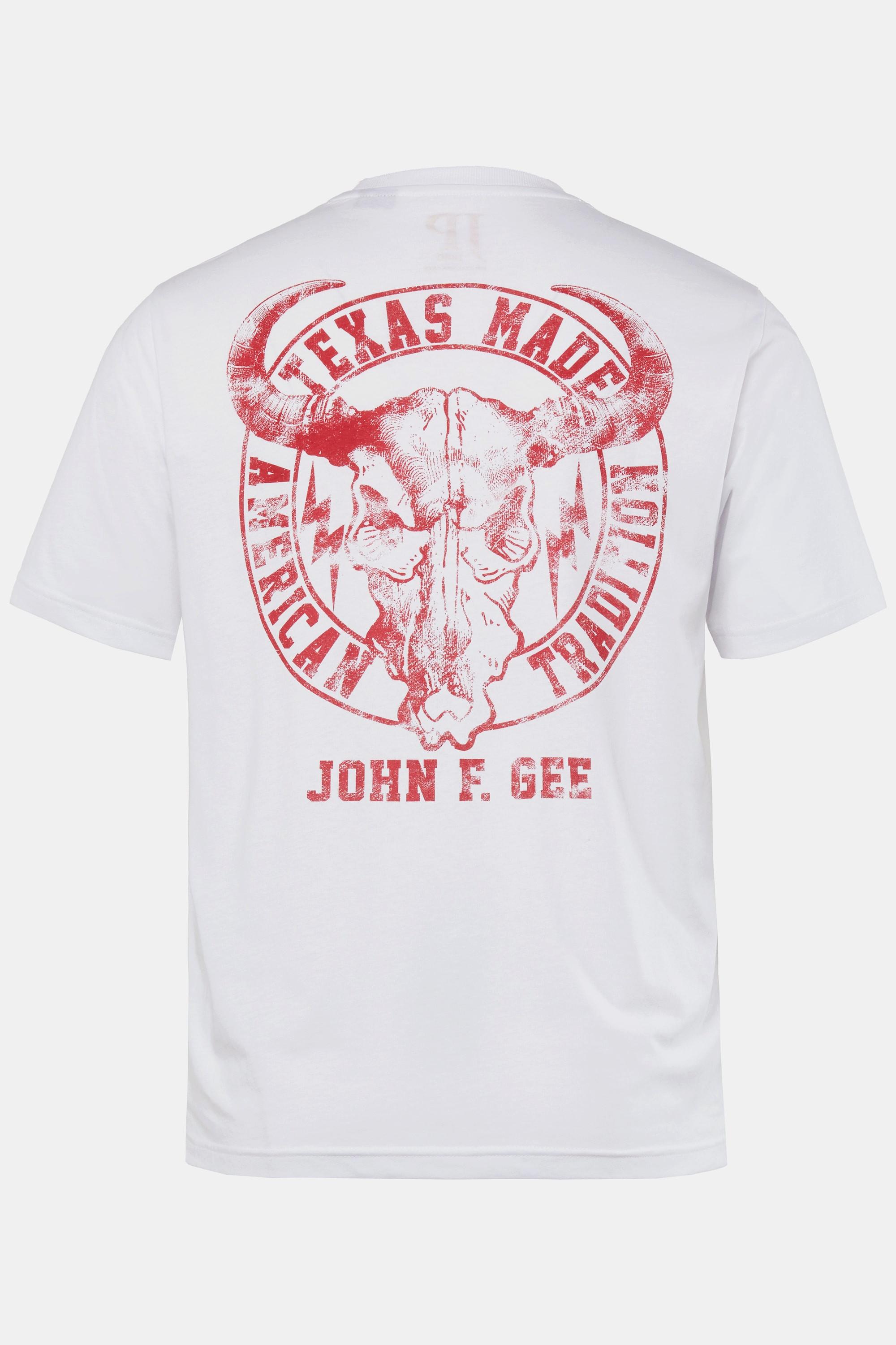 JP1880 Halbarm T-Shirt mit Brust und Rückenprint