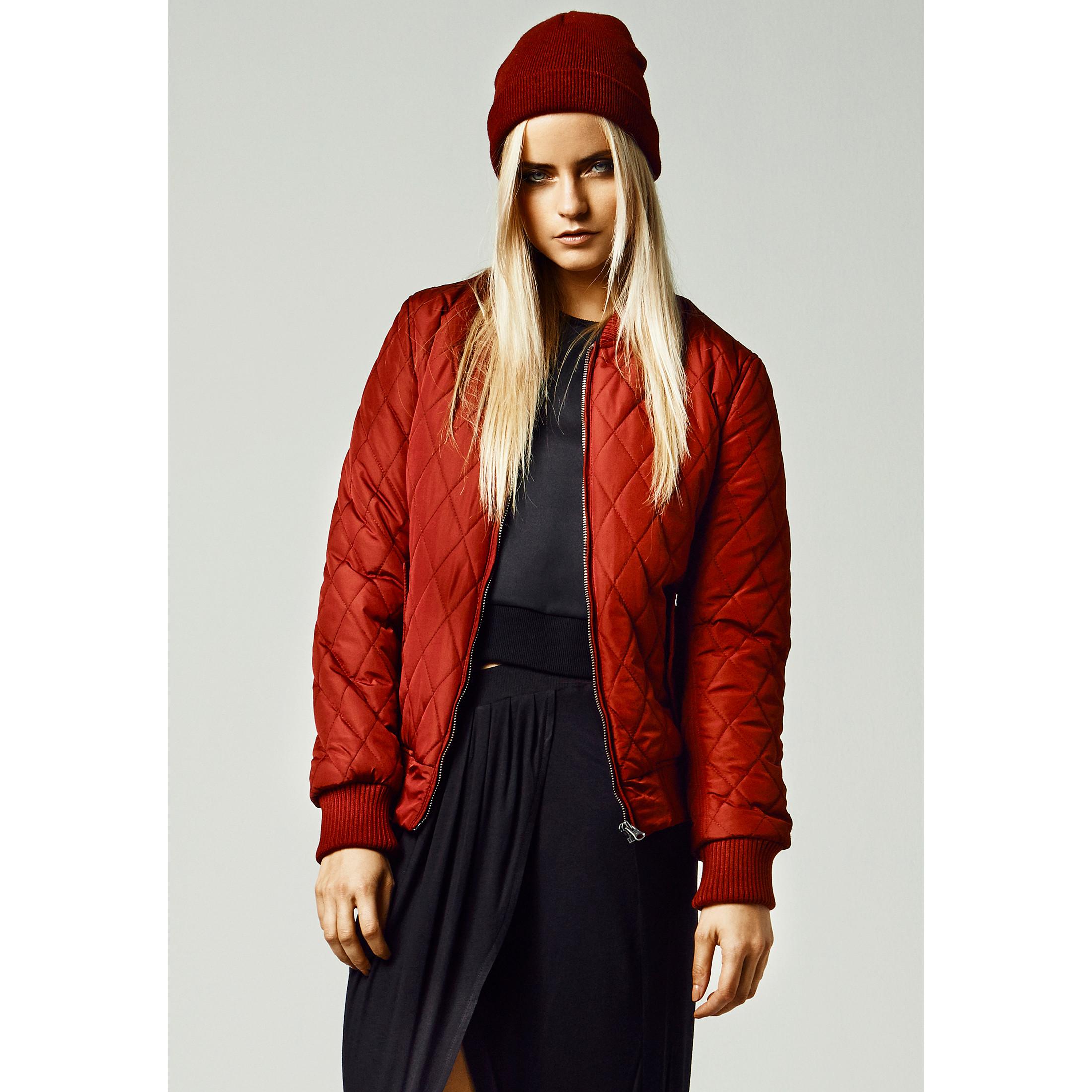 URBAN CLASSICS parka damen urban claic diamond nylon