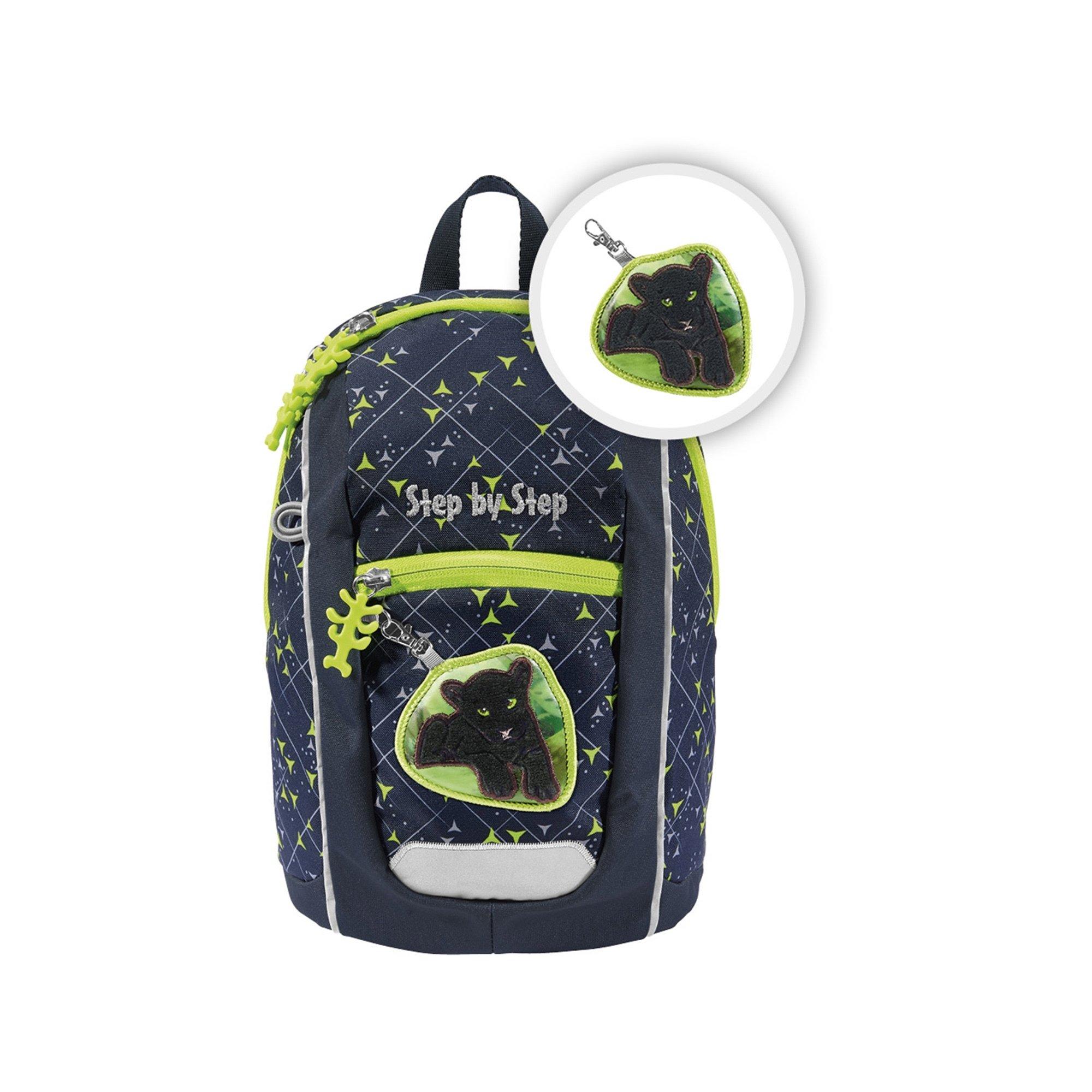 Step by Step Kindergarten Rucksack-Set, 2-teilig Little Wild Cat Chiko