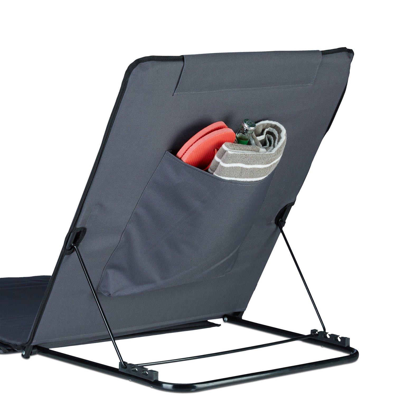 B2X XXL-Strandmatte mit Kissen