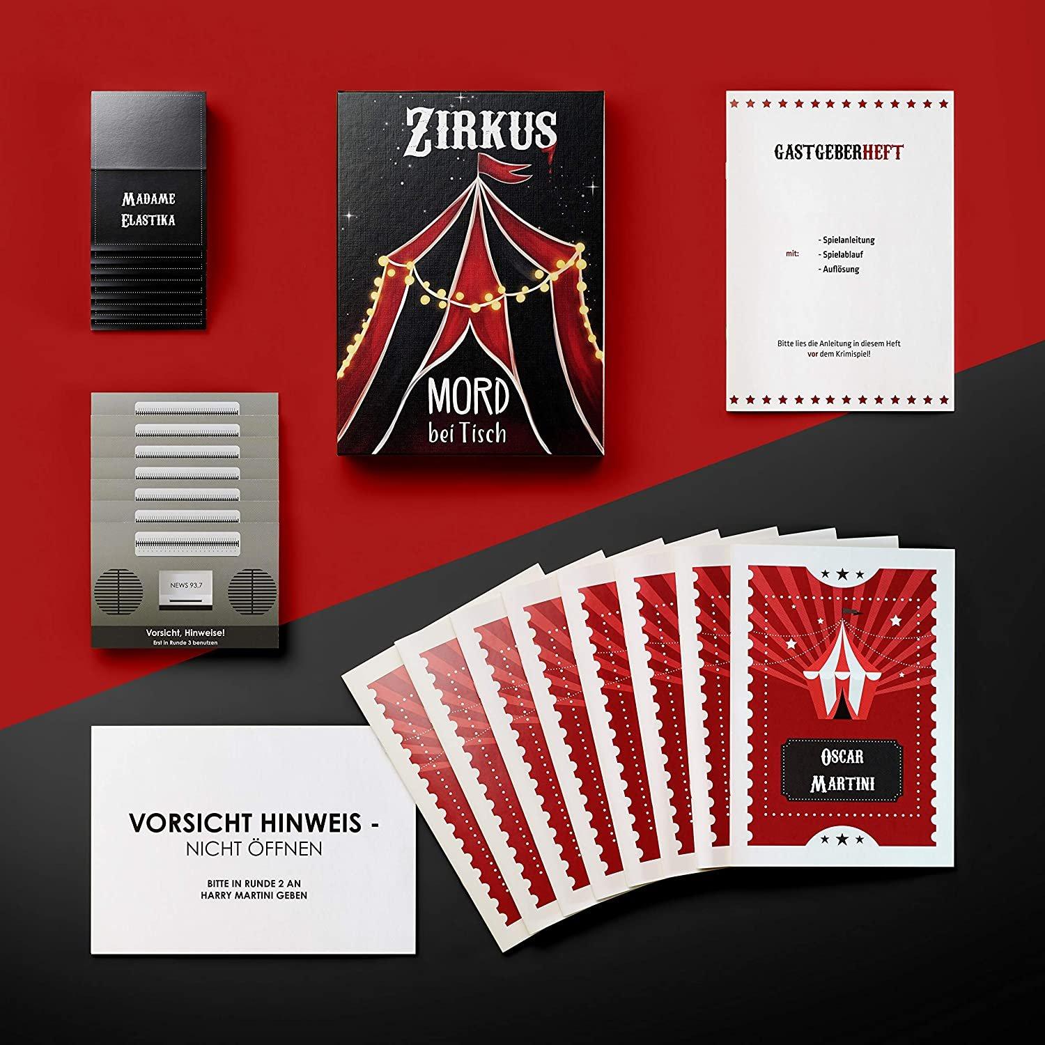 Mord bei Tisch Zirkus - Krimidinner