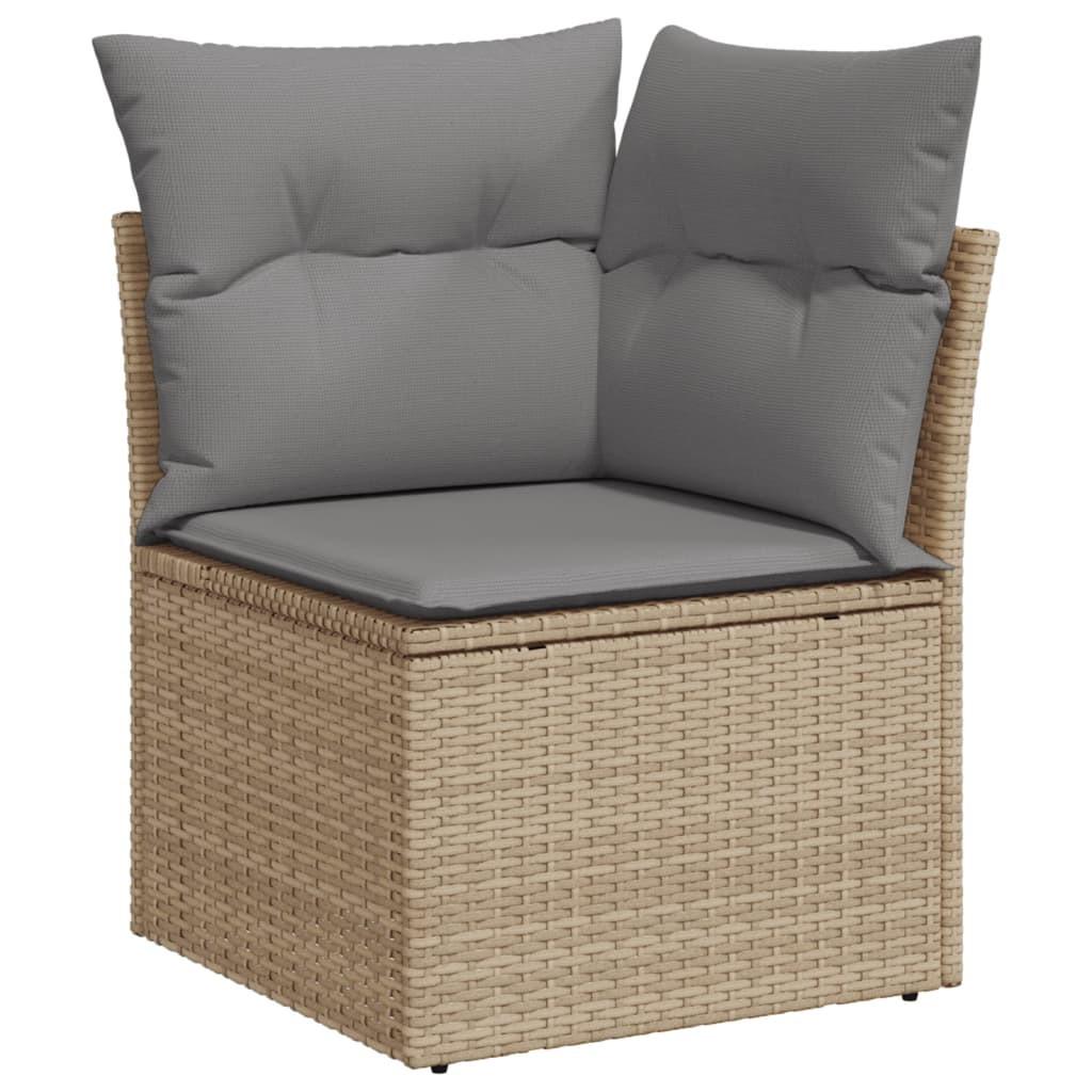 VidaXL Garten sofagarnitur poly-rattan