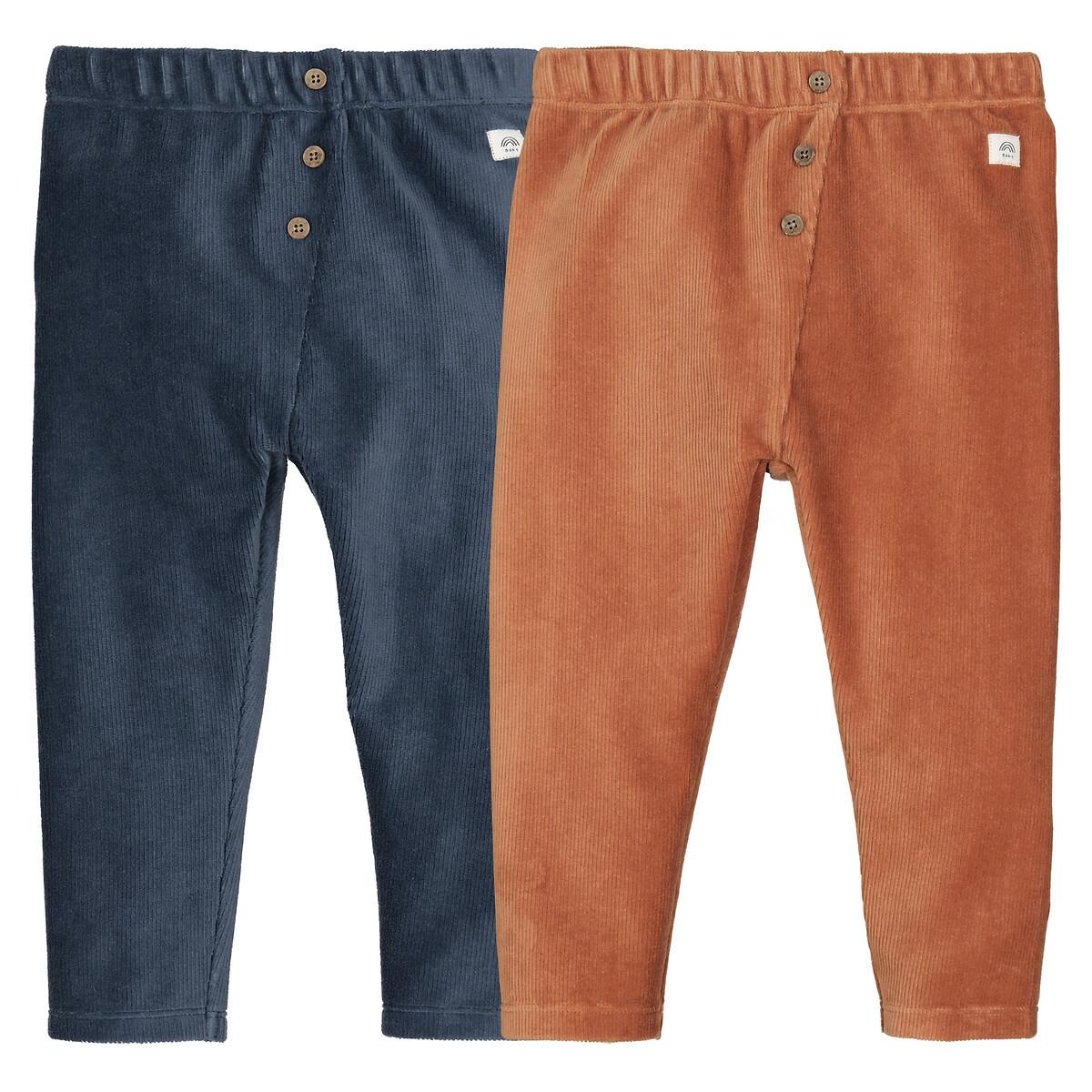 La Redoute Collections 2er-Pack Leggings aus Feincord