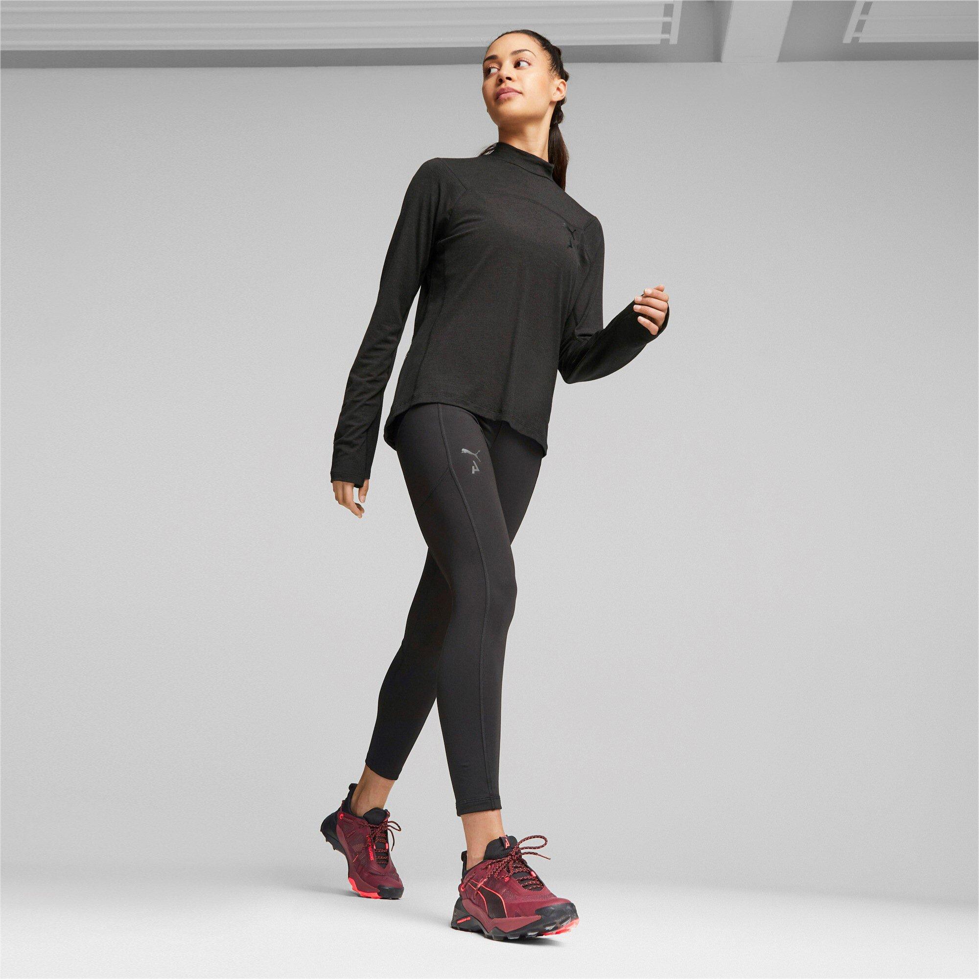 PUMA SEASONS WOOL LONG SLEEVE T-Shirt, Rundhals, langarm