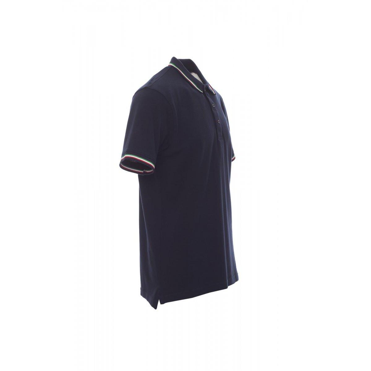 Payper Wear Polo-Shirt mit gestreiftem Kragen und Bündchen