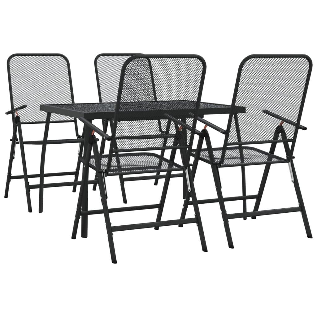 VidaXL Garten essgruppe metall