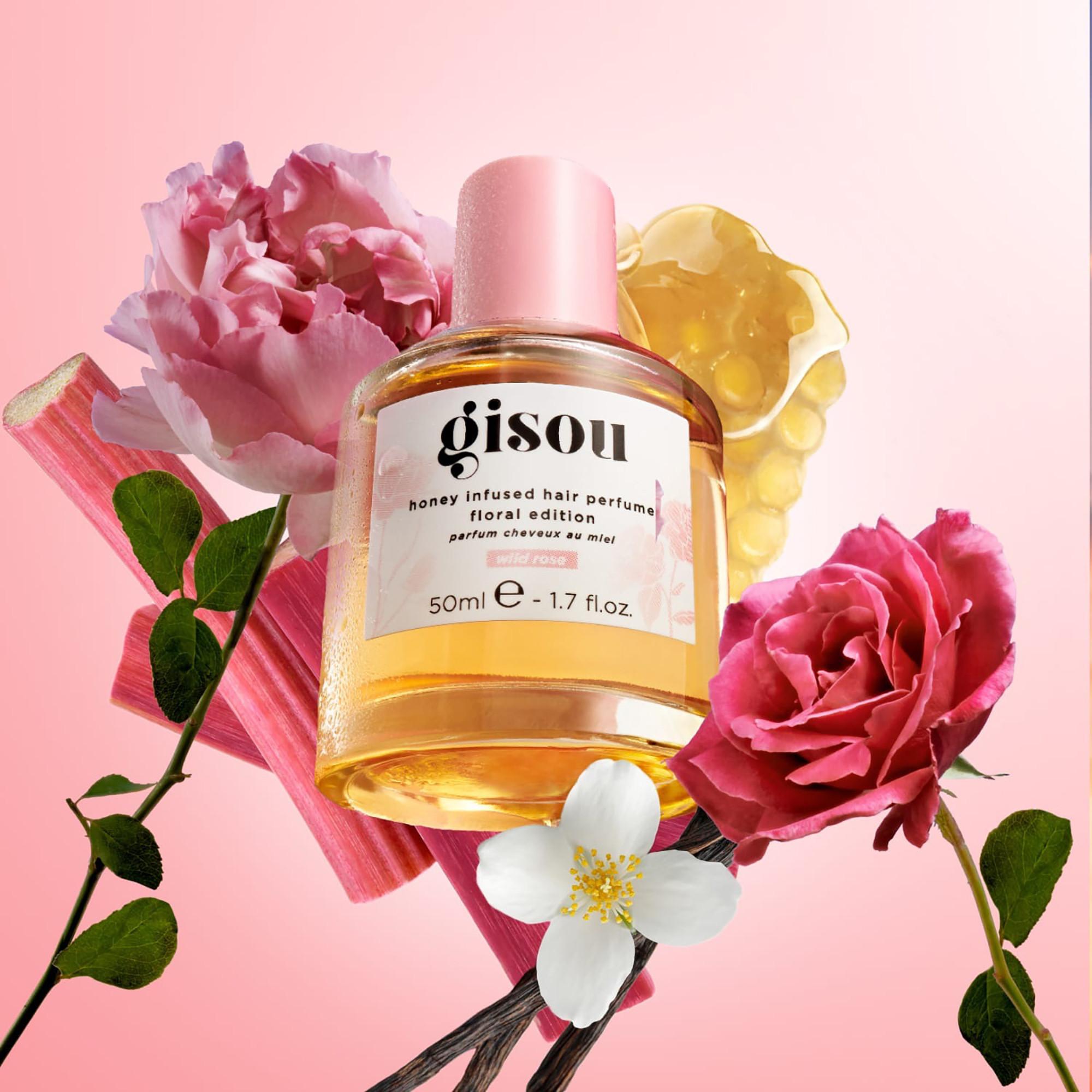 GISOU Honey Infused Hair Perfume Floral Edition - Wildrose