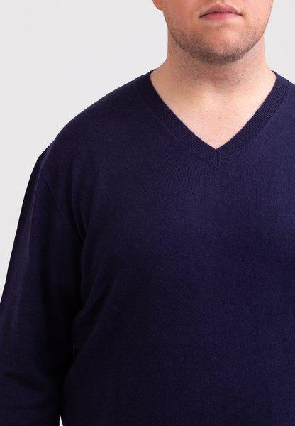 CASH-MERE.CH Kaschmir V-Ausschnitt Pullover