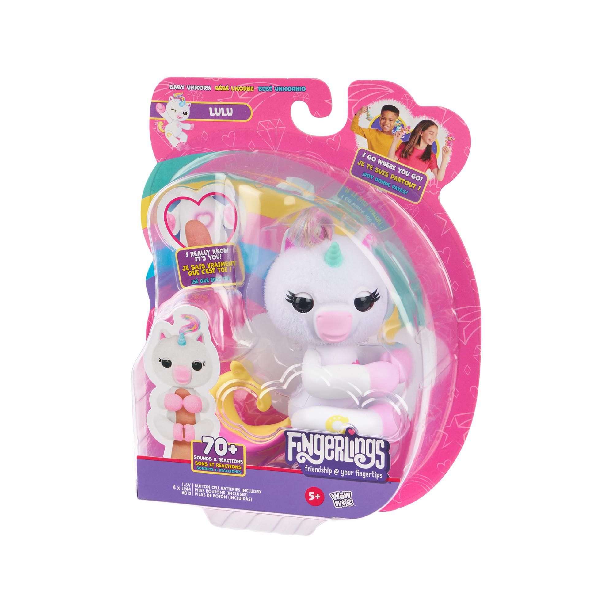 Wow Wee Fingerling Unicorn Lulu