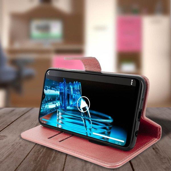 Avizar Klapphülle Samsung Galaxy A10 Rosegold