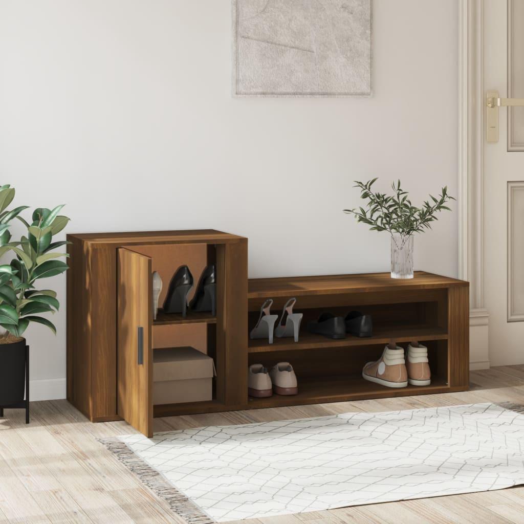 VidaXL Schuhschrank holzwerkstoff
