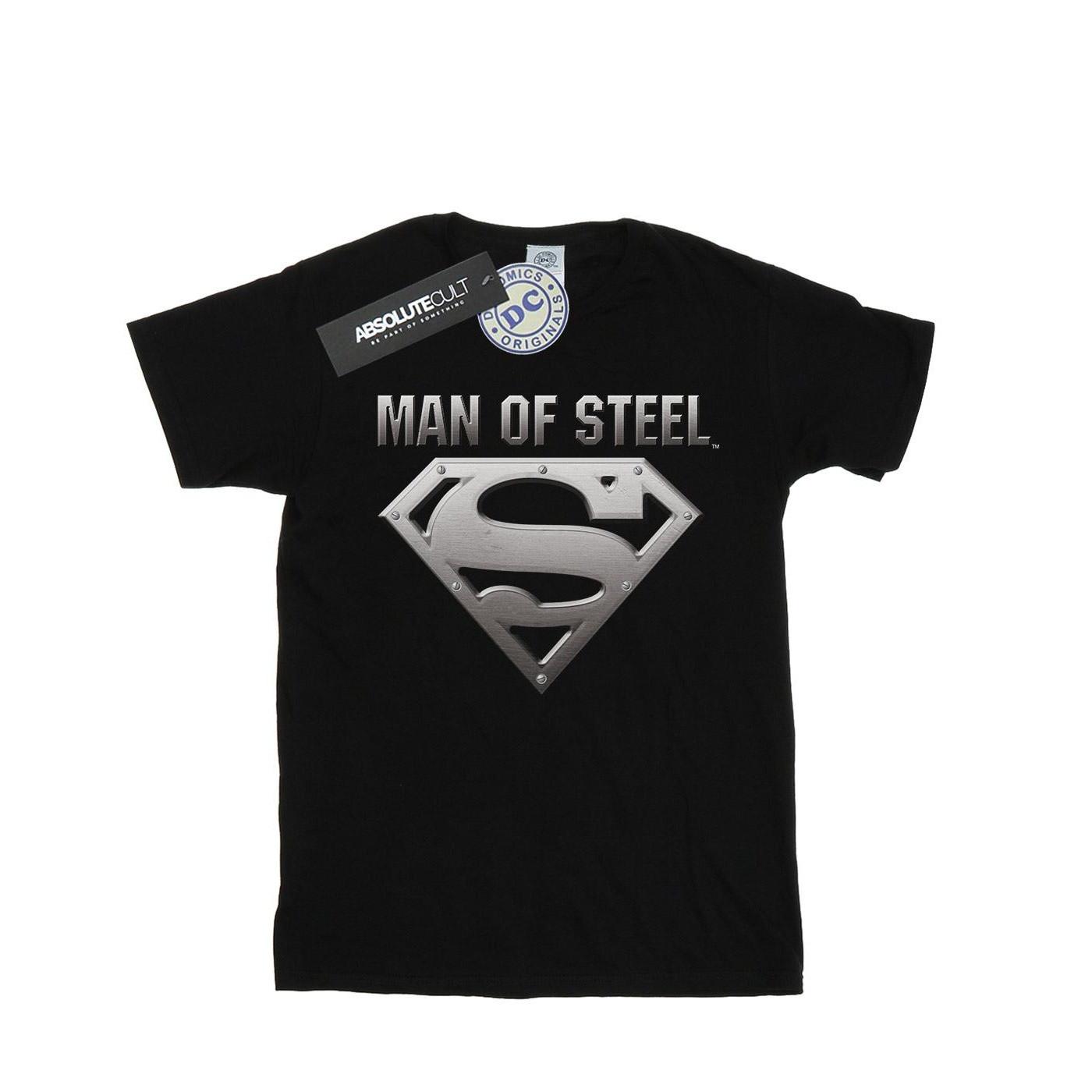 DC COMICS Man of Steel Superman Logo T-Shirt