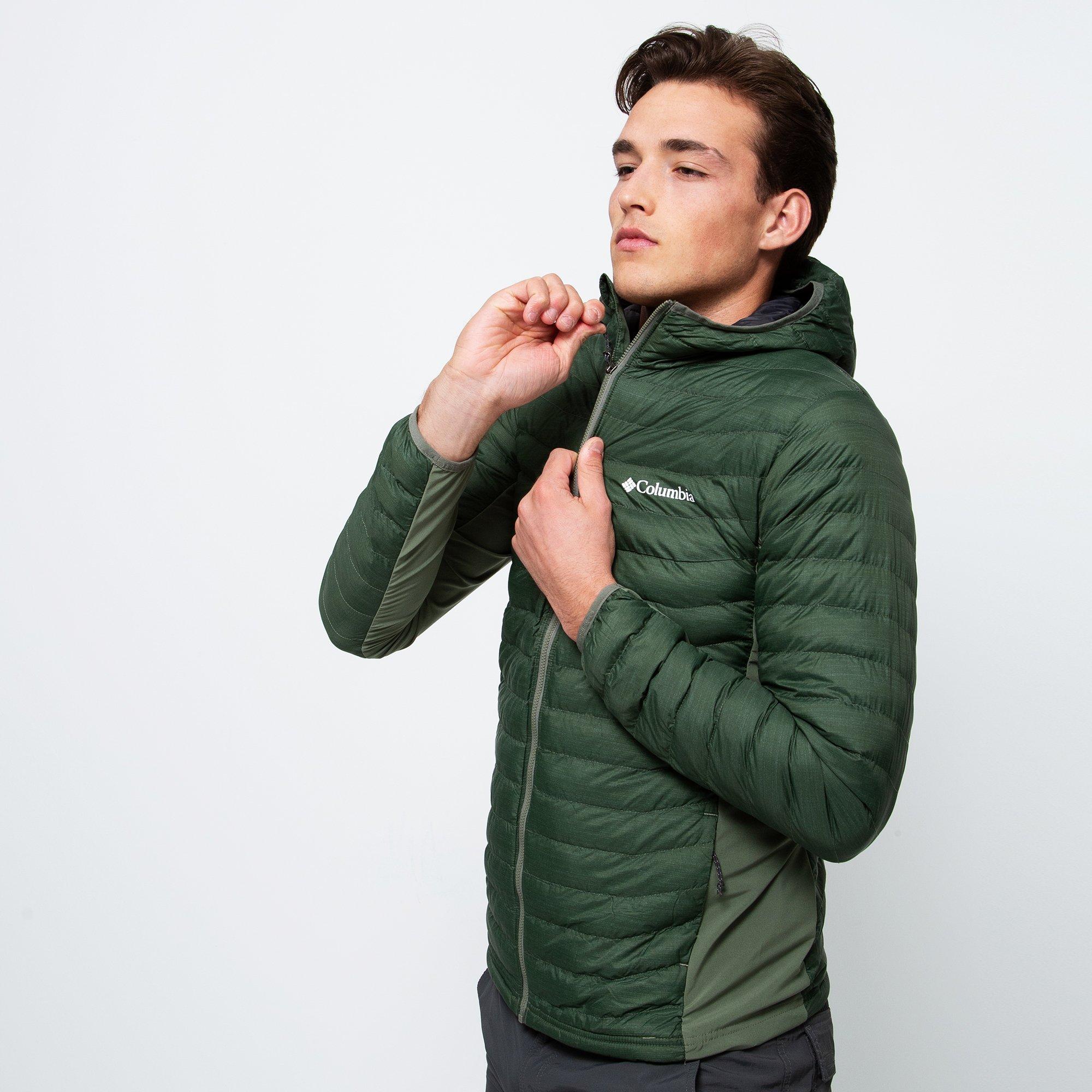 Columbia Powder Pass Jacke, Wattiert mit Kapuze