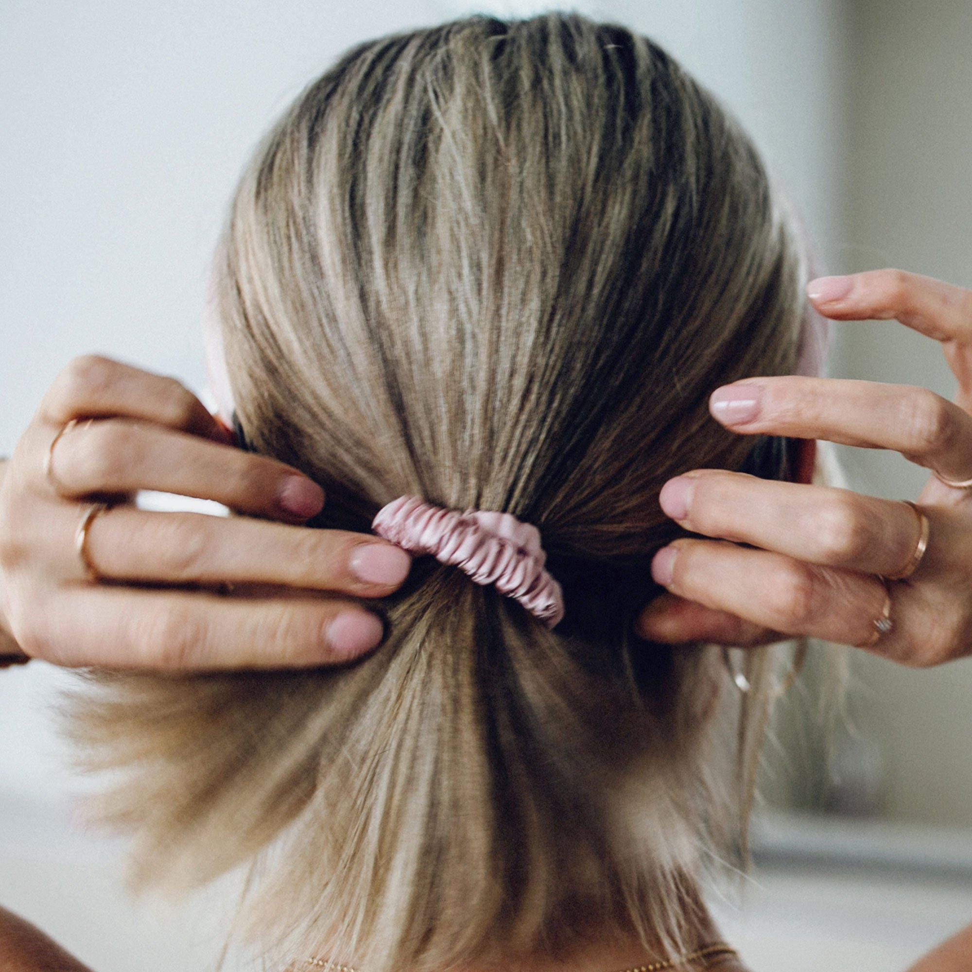 AILORIA DOUX Set 3 Scrunchies S aus Seide