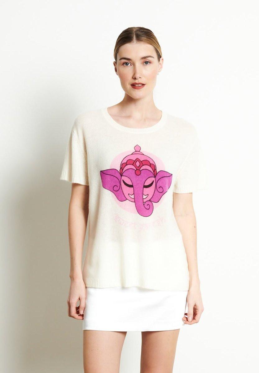 Studio Cashmere8 RIA 9 Sweet Ganesh Rundhals T-Shirt