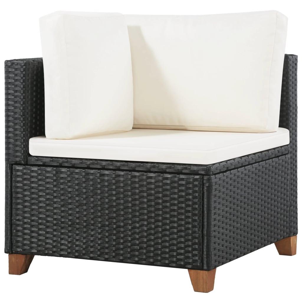 VidaXL Garten-sofagarnitur poly-rattan