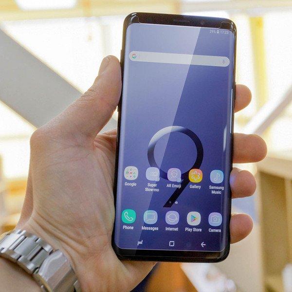 Avizar 5D Full Cover Galaxy S9 Transparent