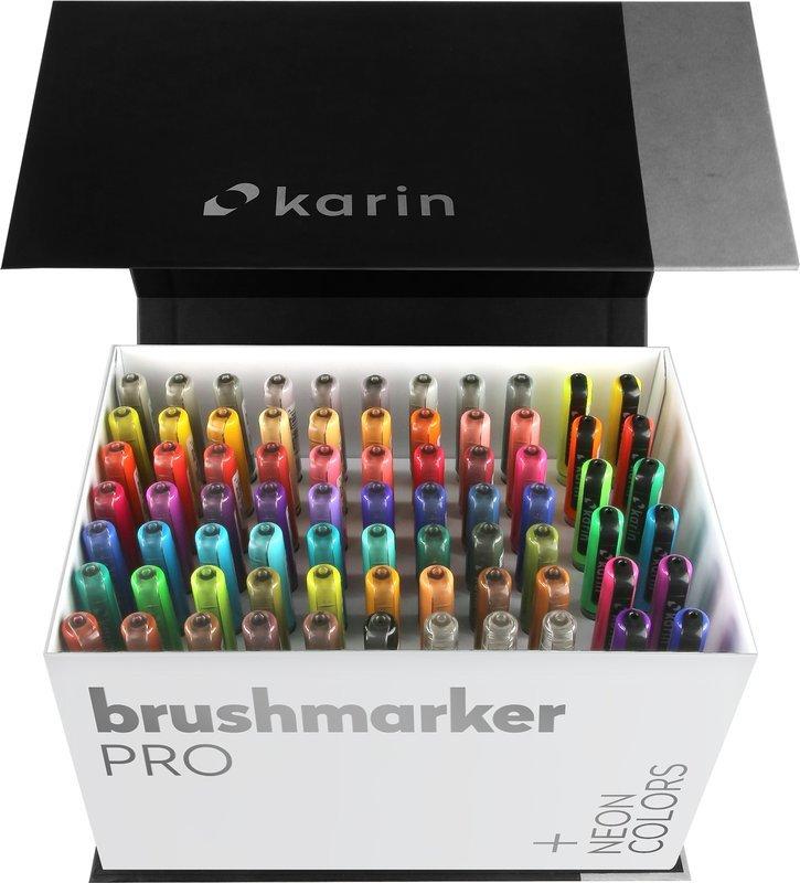 Karin KARIN Brush Marker PRO Mega Box 72 Farben
