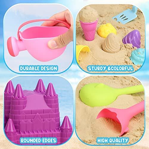 Activity-board 48 Stück Sandspielzeug Set - Sandkasten Spielzeug Strandspielzeug