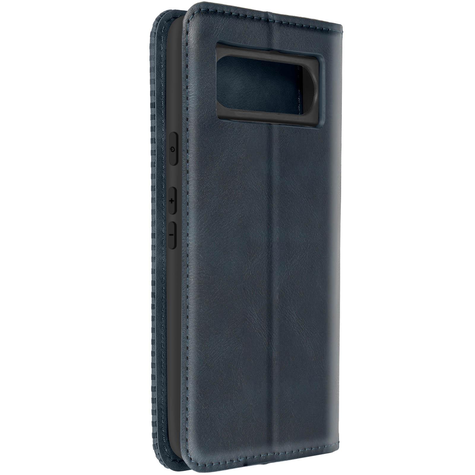 Avizar Google Pixel 8 Klappetui Dunkelblau