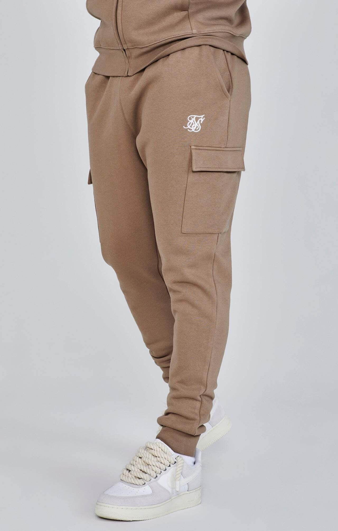Sik Silk Essentials Cargo Joggers