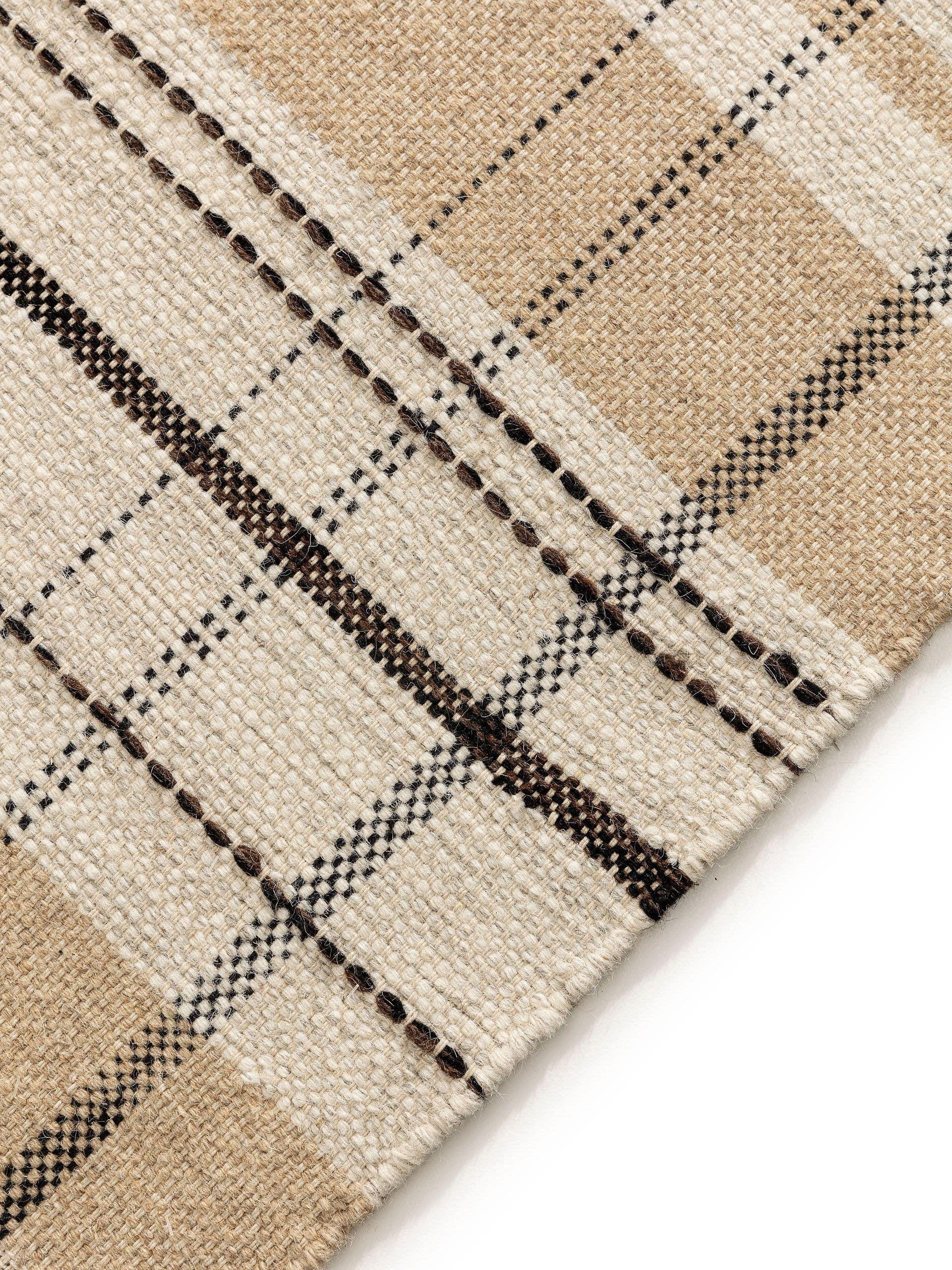 Benuta Wollteppich Bahati Beige