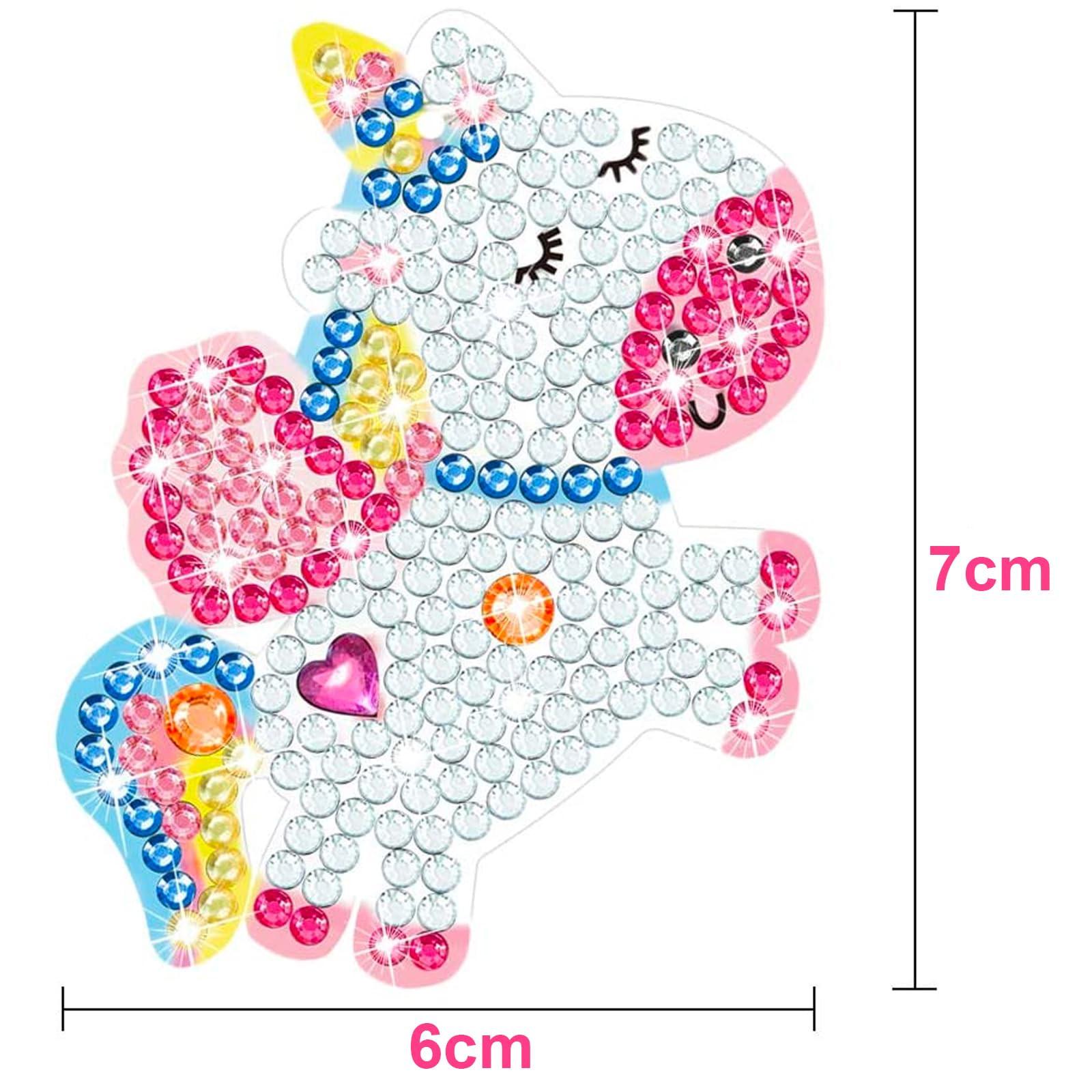 Activity-board Basteln , Geschenke für Kinder - Mach deinen eigenen GEM Schlüsselanhänger - 5D Diamantmalerei