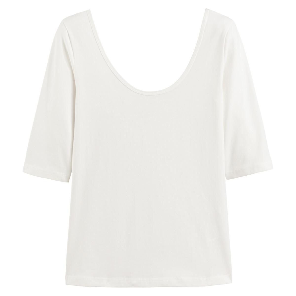 La Redoute Collections T-Shirt mit Ballerina-Ausschnitt