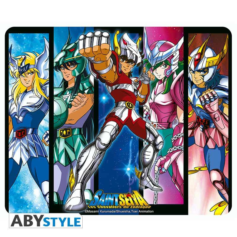 Abystyle Mauspad - Saint Seiya - Die fünf Bronzeritter