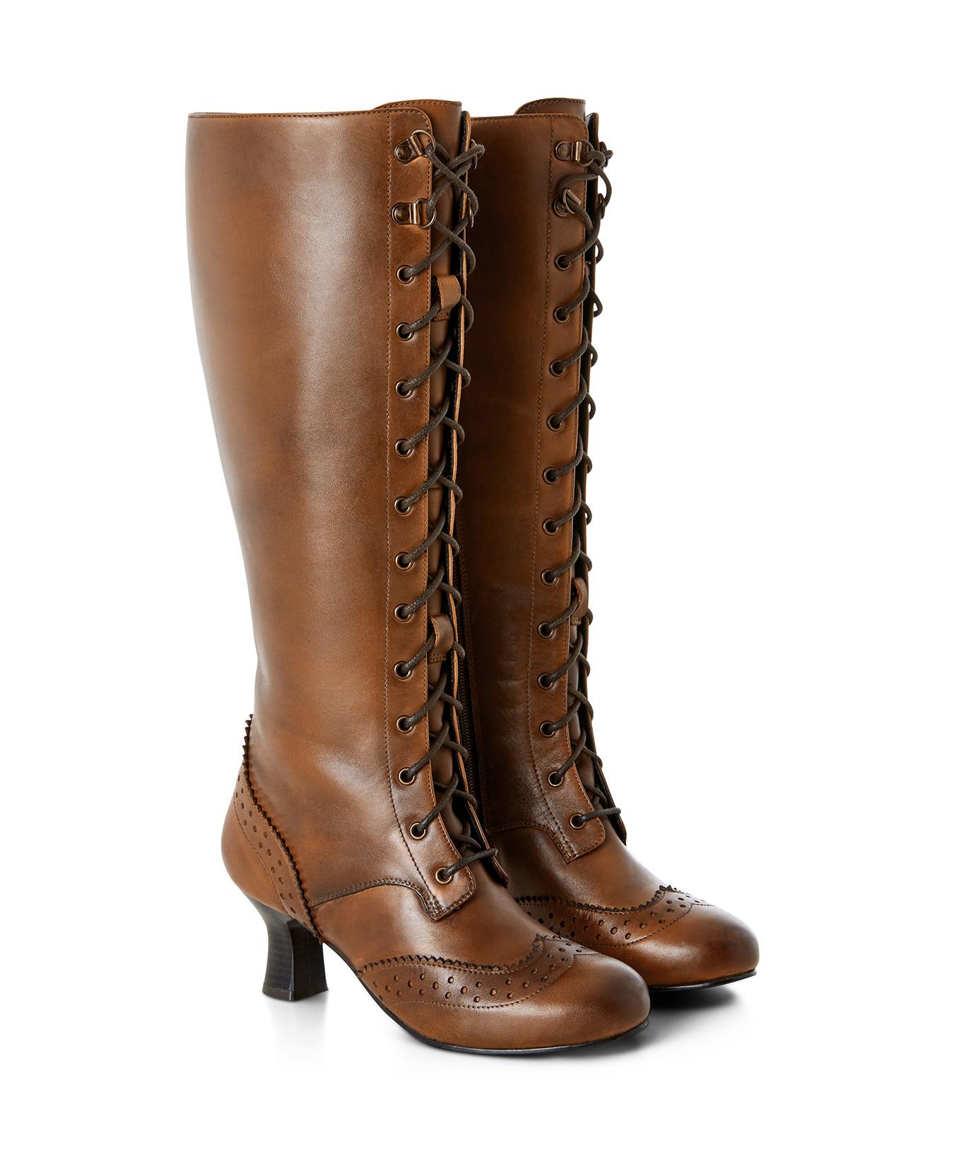Joe Browns Lange Schnürstiefel Brogues