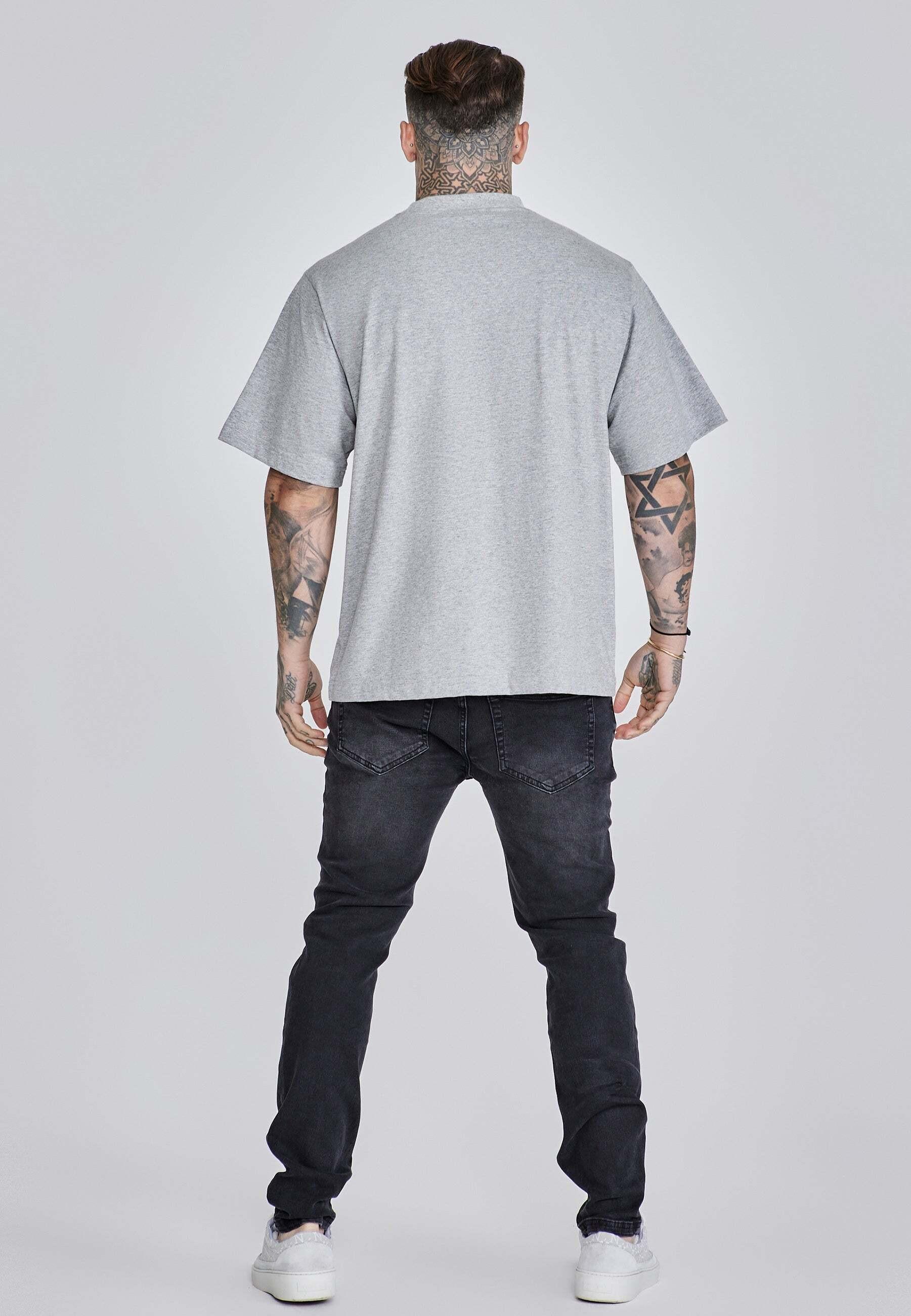 Sik Silk Logo T-Shirt Oversized Fit