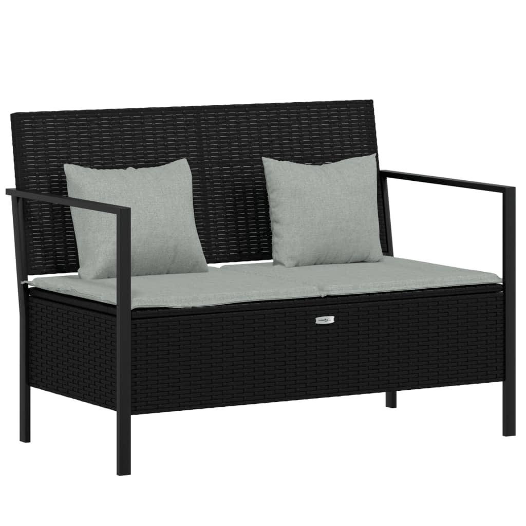 VidaXL Gartenbank poly-rattan