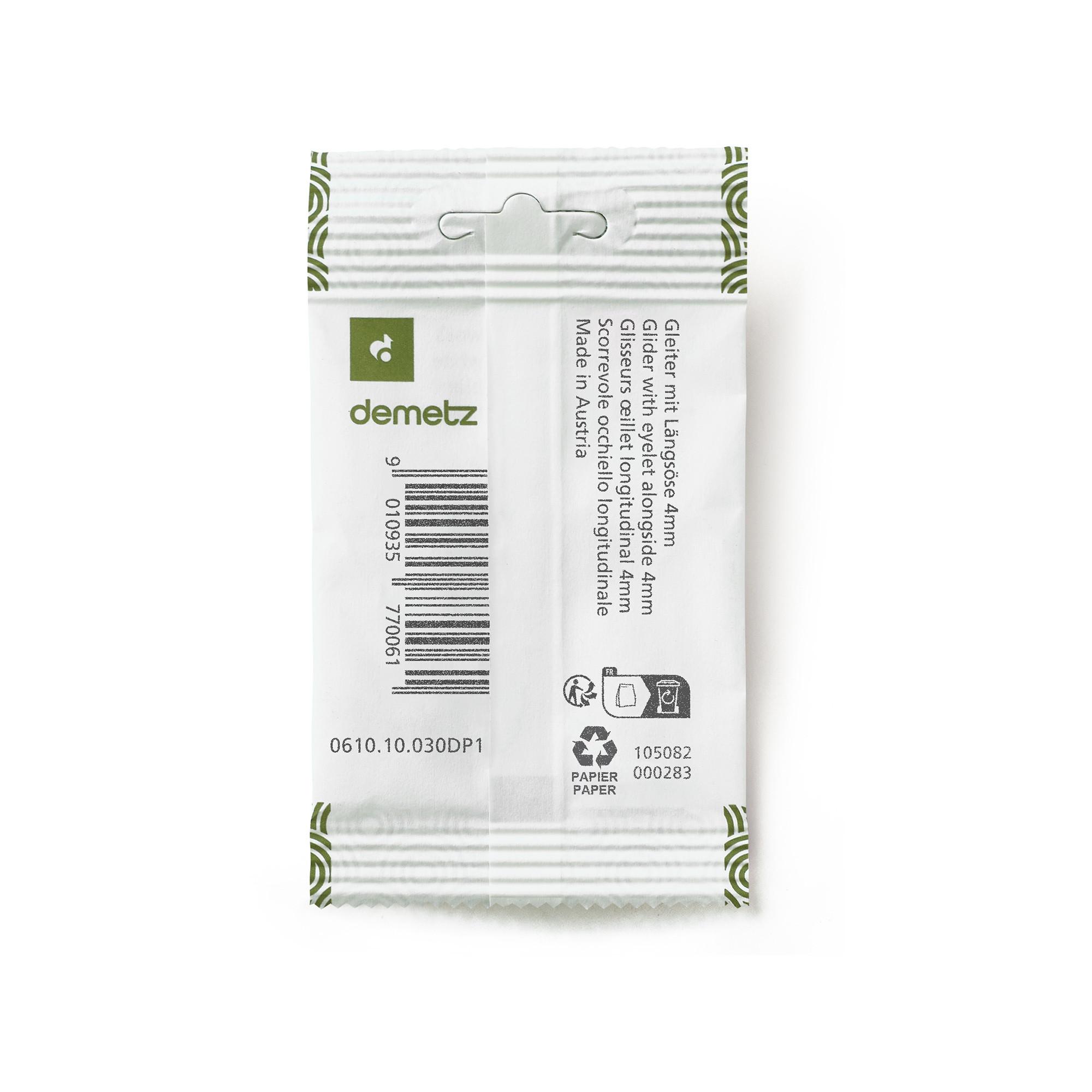 demetz Gleiter mit Längsöse Gleiter mit Längsöse