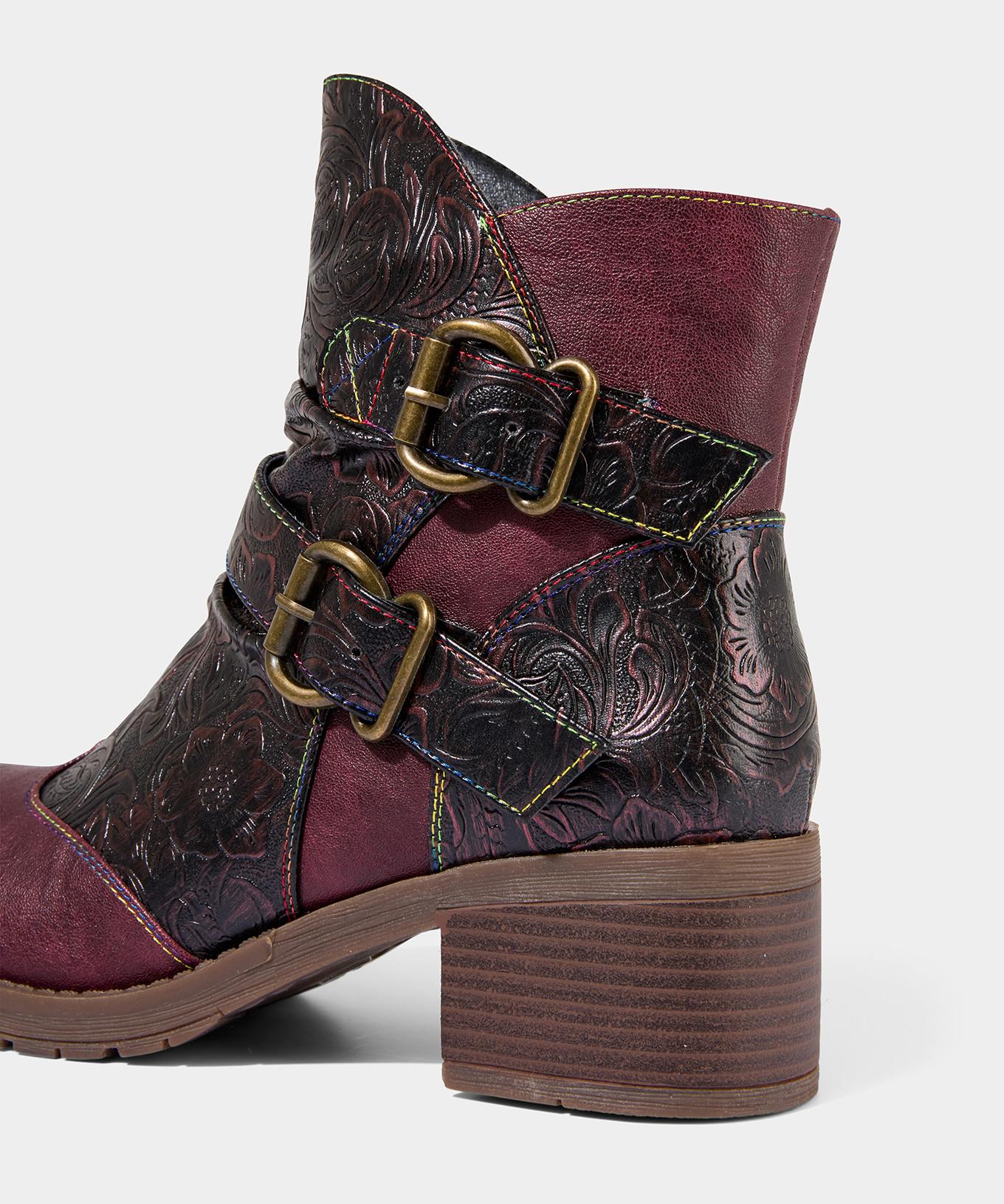 Joe Browns Stiefeletten mit metallischem Wirbelmuster