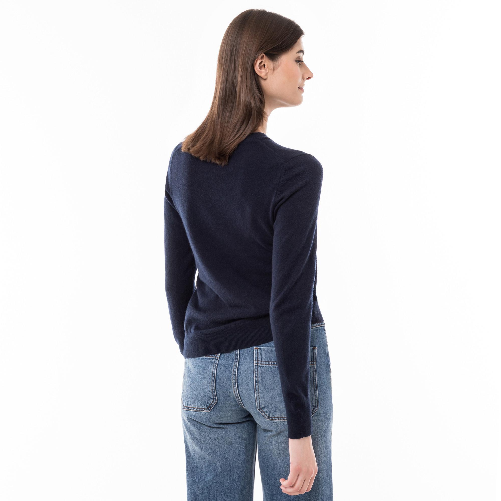 Manor Woman Bio-Cashmere Pullover, Rundhals