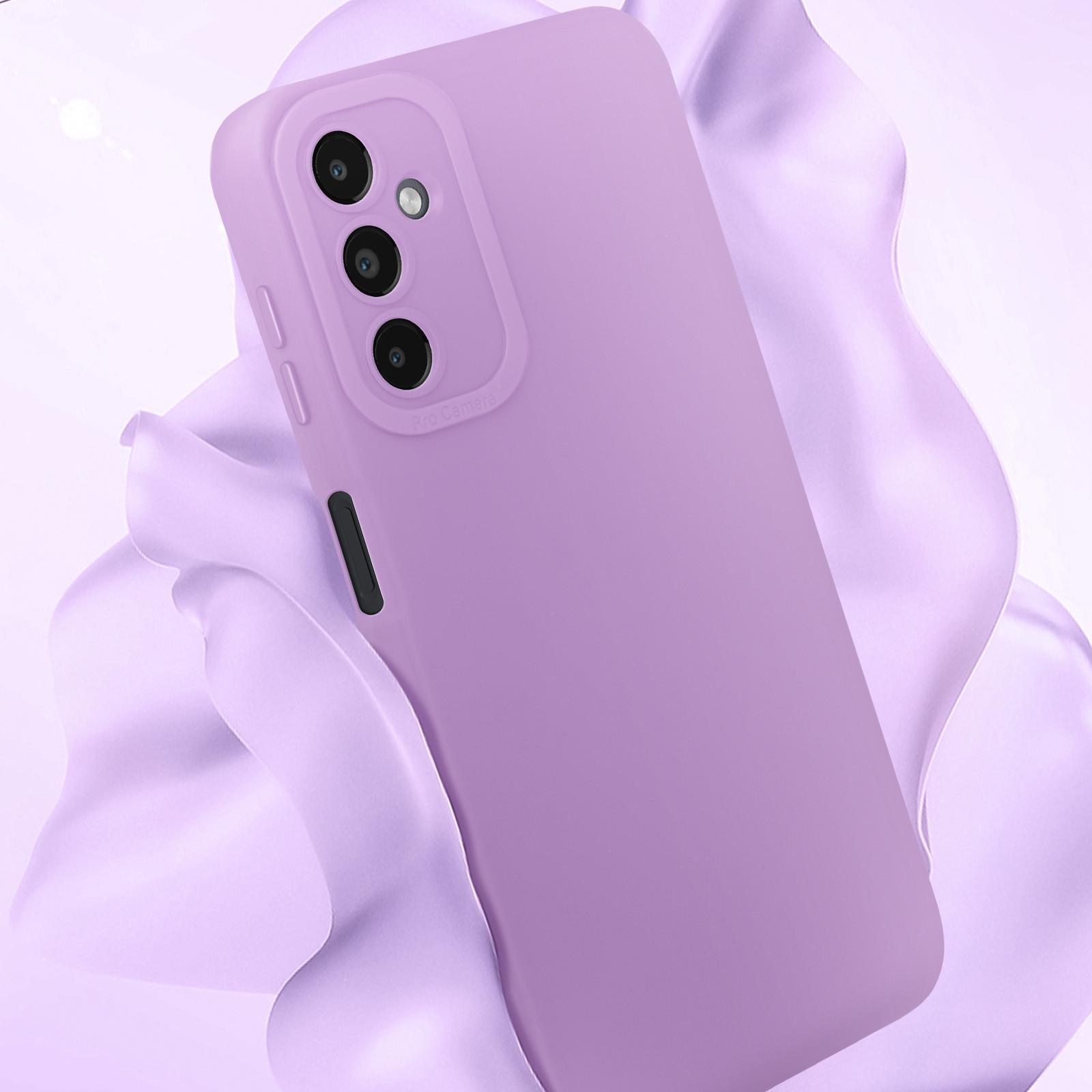 Avizar Weiche Hülle Samsung A15 Violett