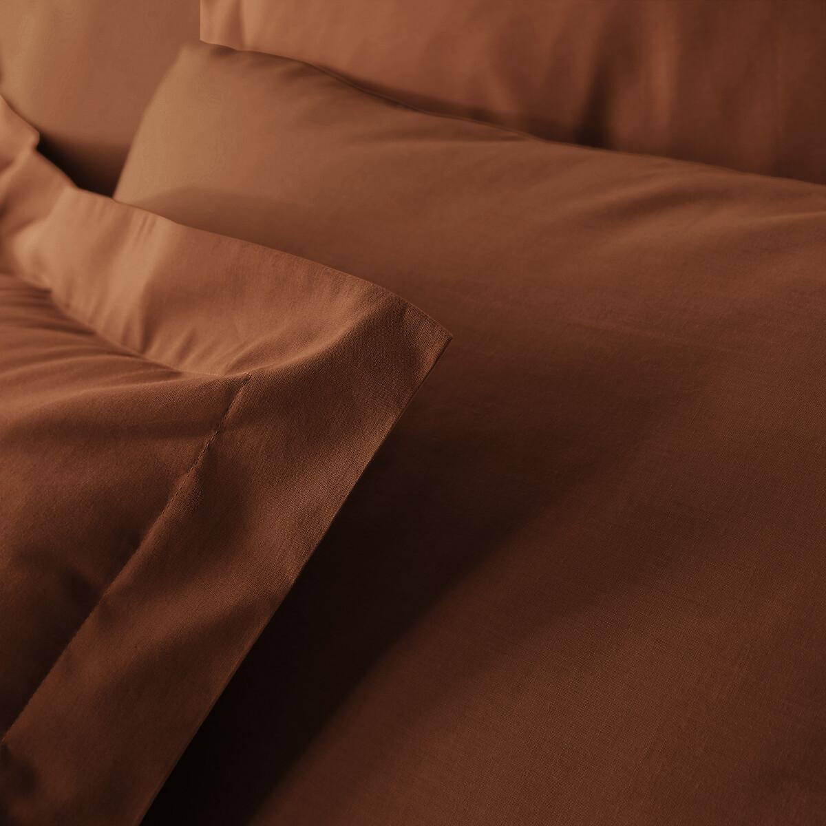 La Redoute Intérieurs Unifarbener Duvetbezug Scenario aus Bio-Baumwolle