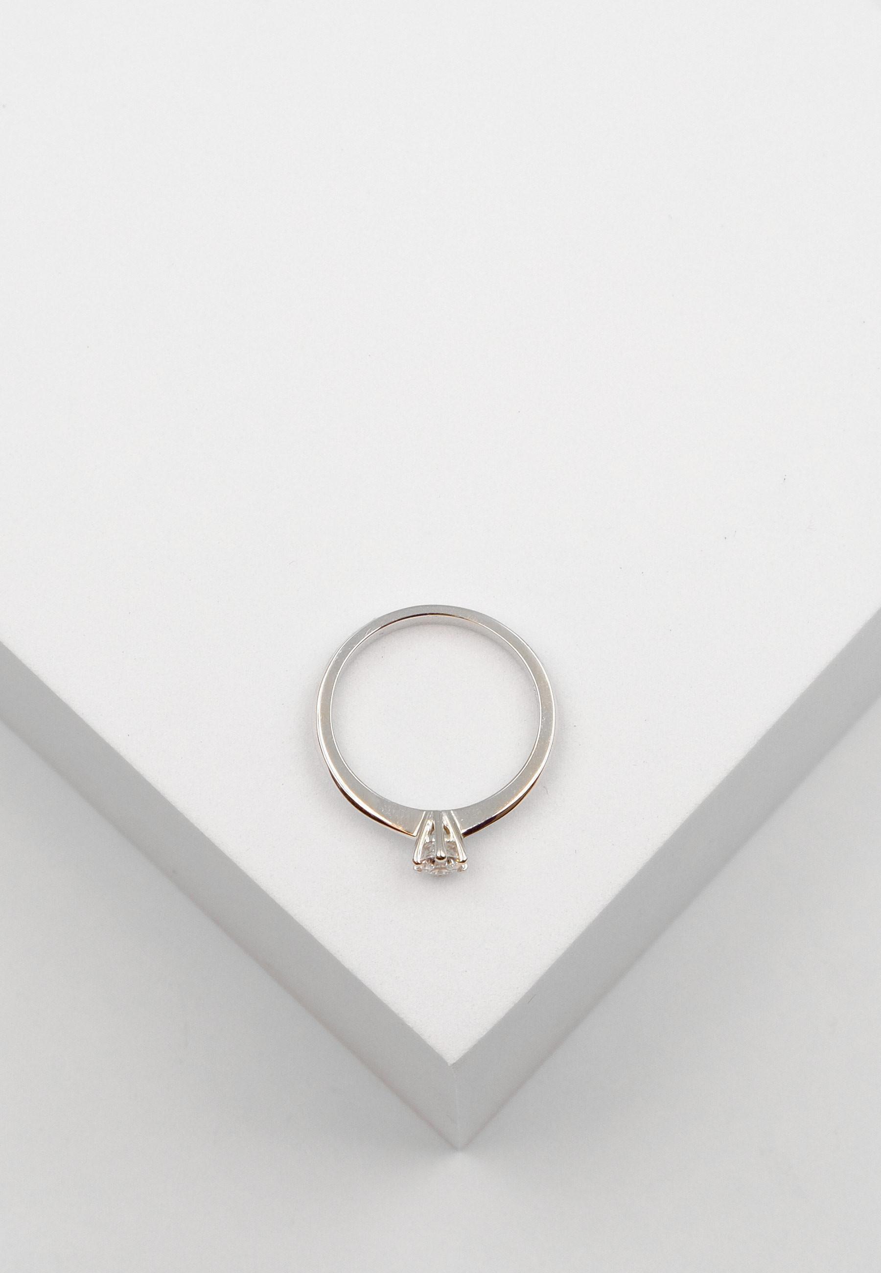 MUAU Schmuck Ring Weissgold 750