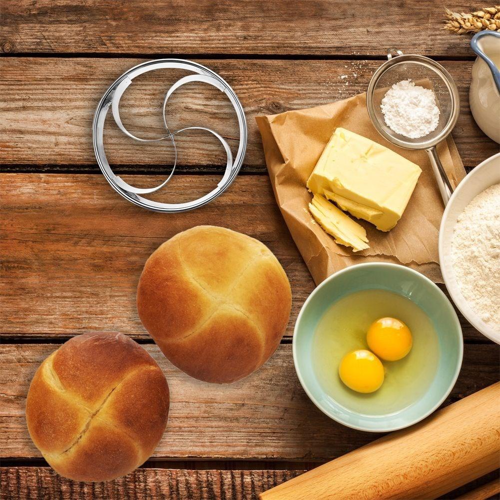 Orion Kaiserbullar-Stanzwerkzeug: Kreieren Sie einzigartige Brotformen zu Hause