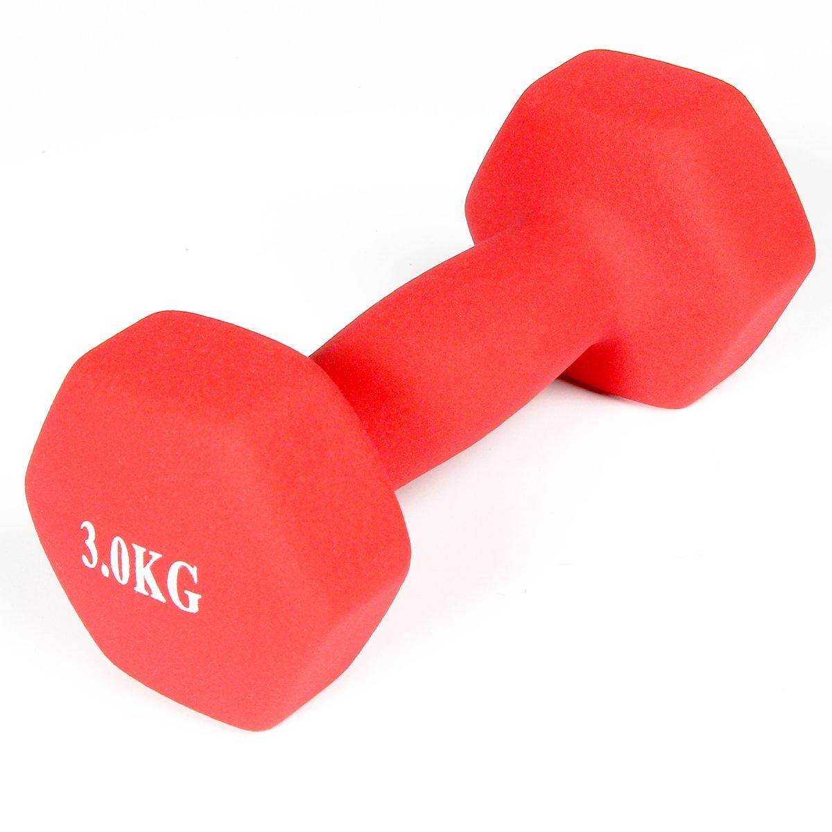 GladiatorFit Neoprenhanteln Bodybuilding und Fitness (2er-Set) GladiatorFit