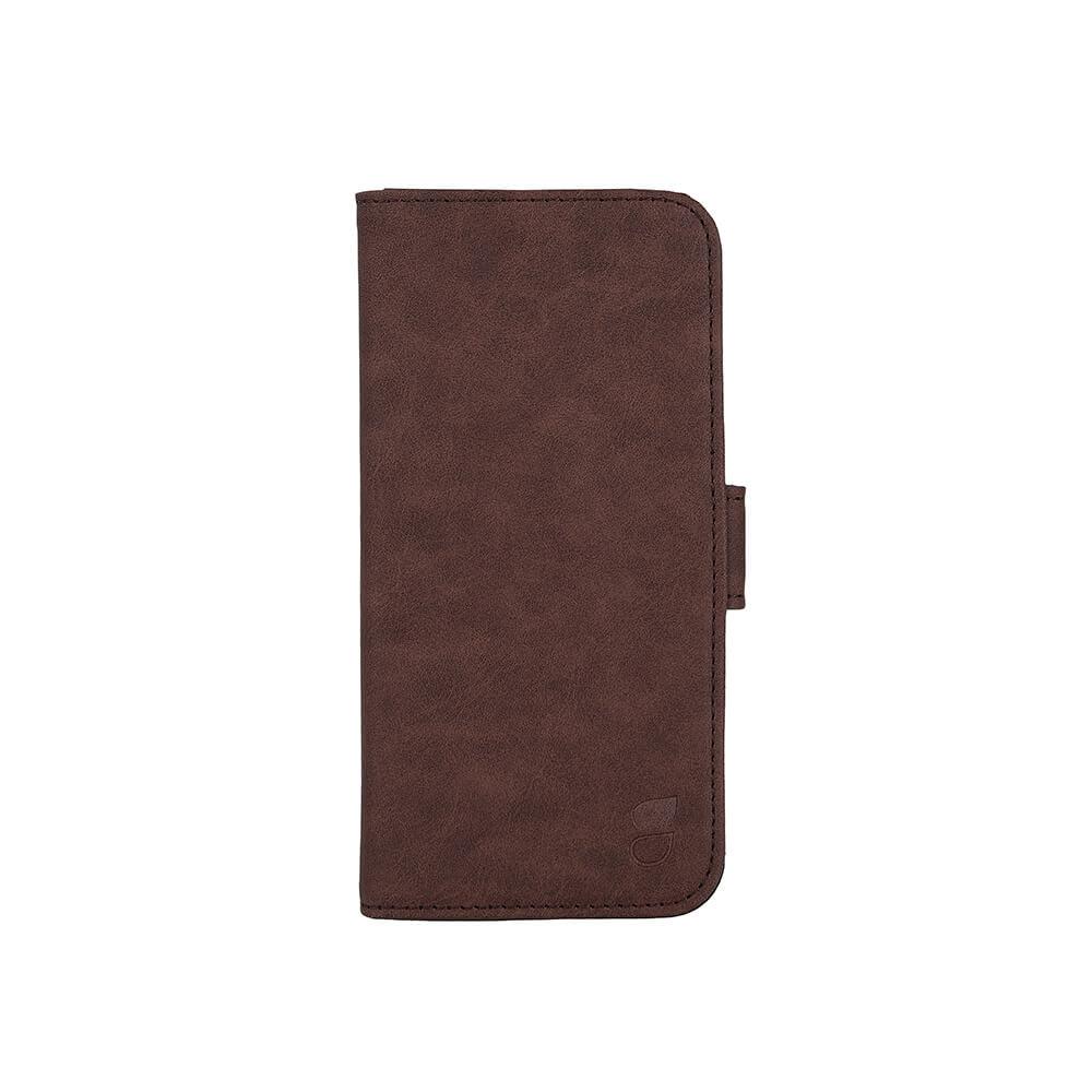 Gear GEAR Classic 3-Karte Recycled Mag Series iPhone 15 Pro Braun