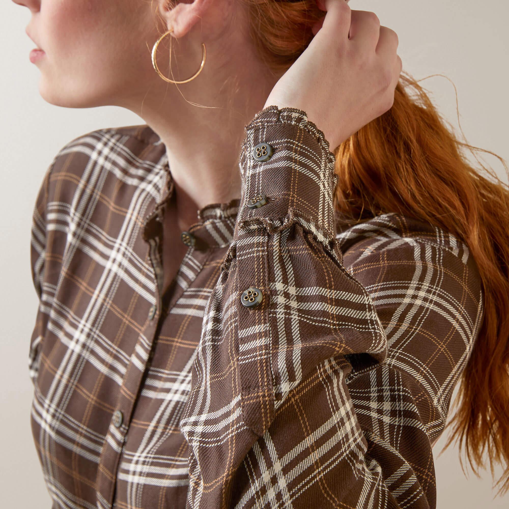 Ariat langarm-bluse clarion