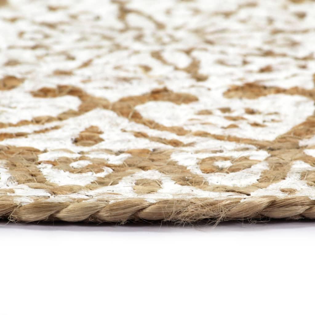 VidaXL Tischsets 6 stk. rund jute jute