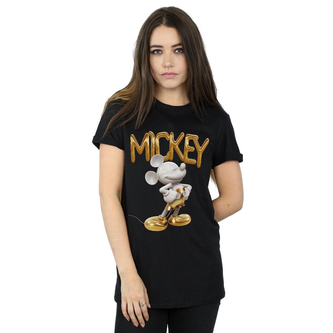 Disney Mickey Mouse Ballon Print T-Shirt