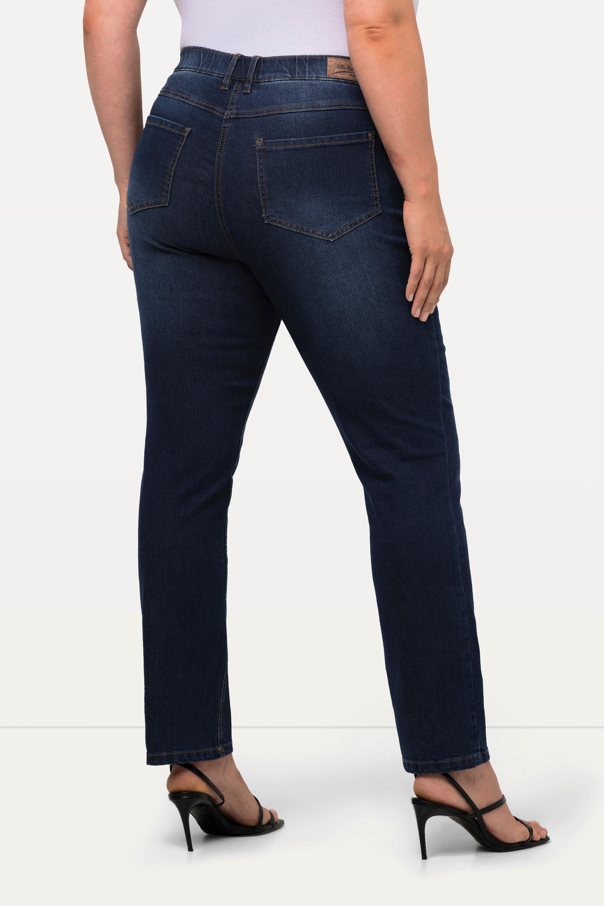 Ulla Popken Sammy Slim Fit 5-Pocket Jeans mit Komfortbund