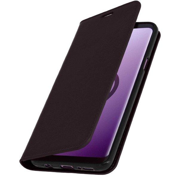Avizar Cover Echtleder Galaxy S9 Plus Braun