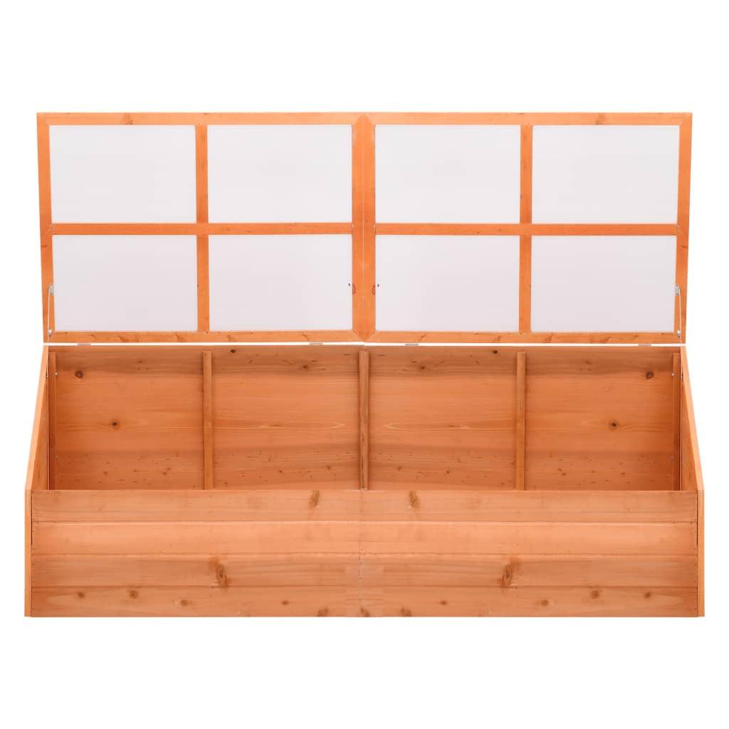 VidaXL Gewächshaus holz