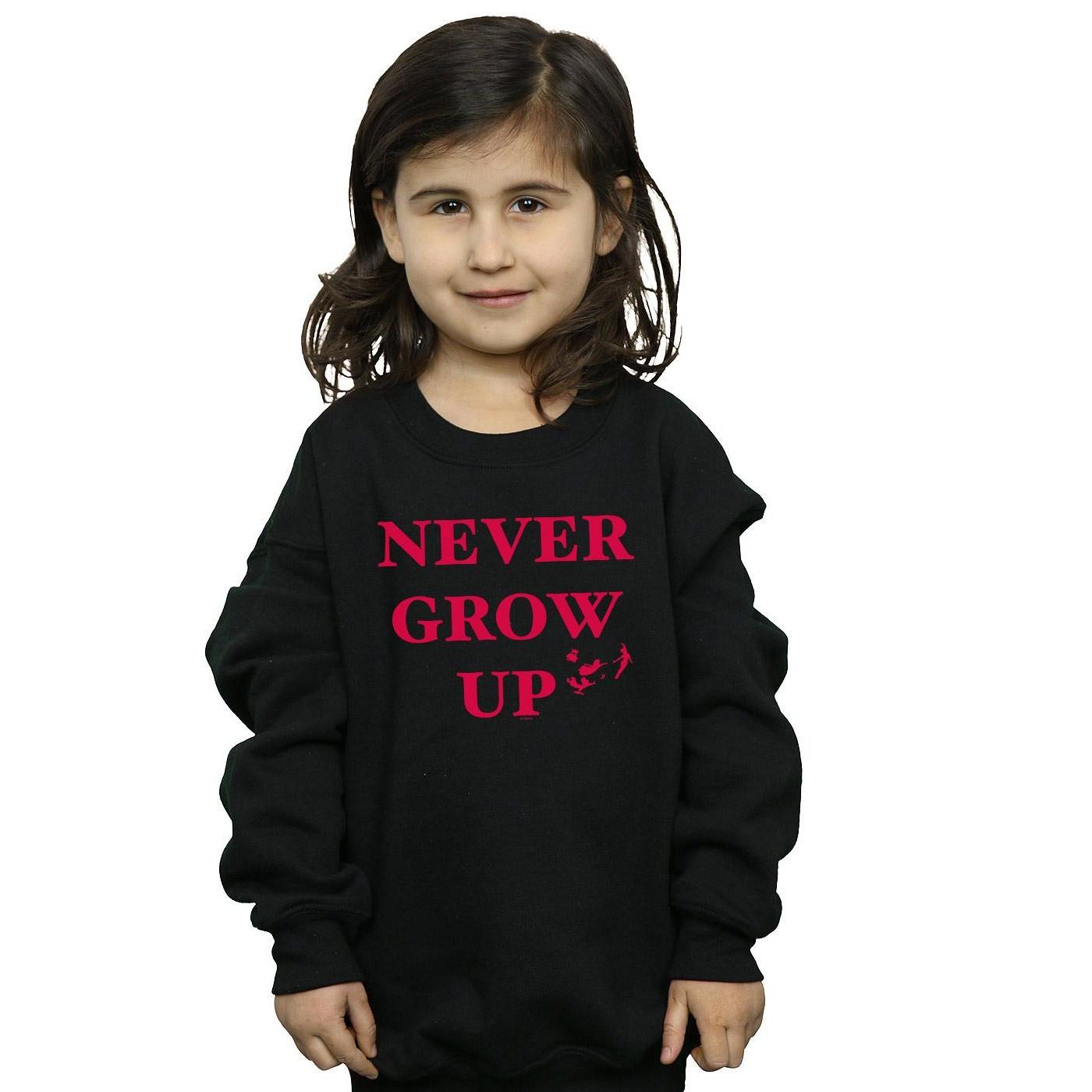Disney Never Grow Up Sweatshirt